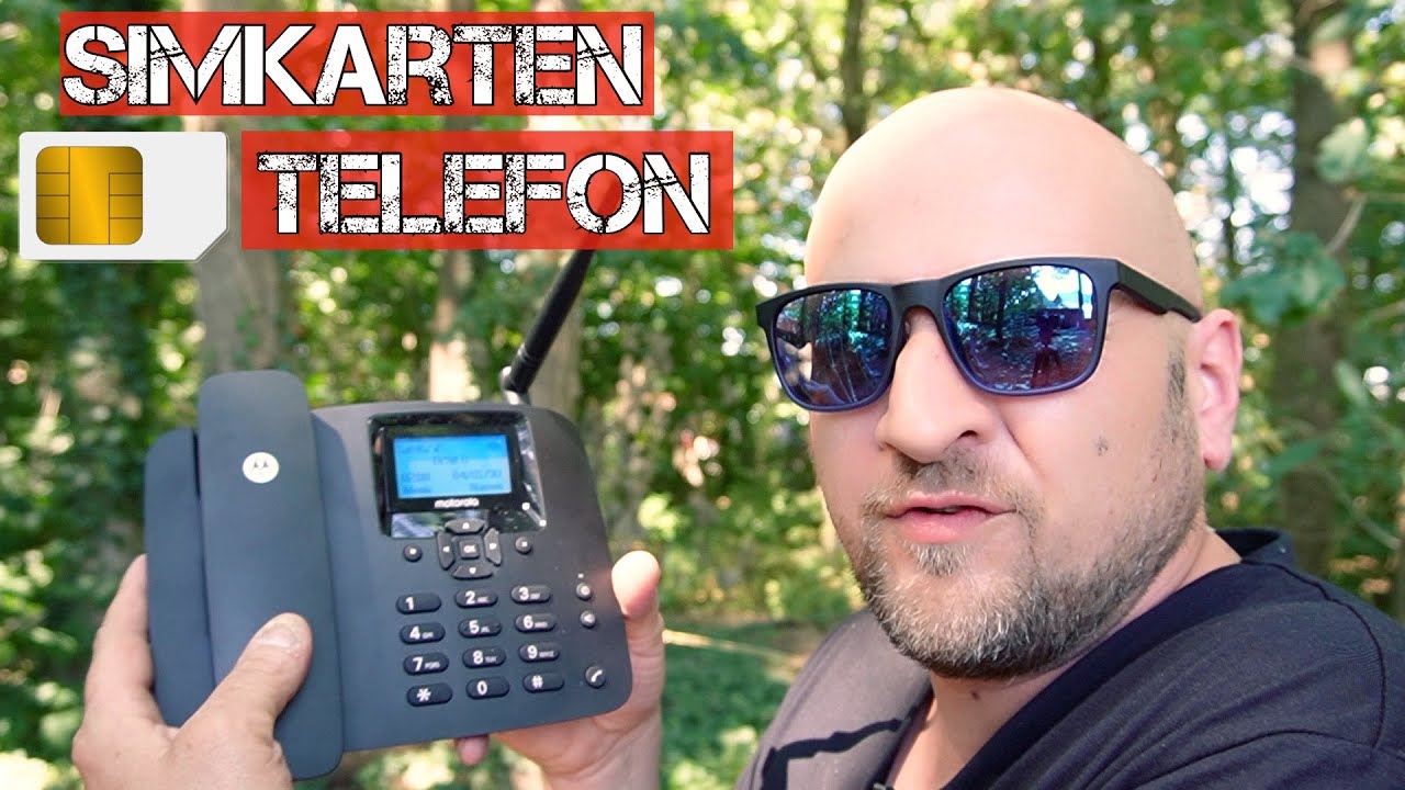 Festnetztelefon mit Simkarte Rentnerhandy Seniorentelefon
