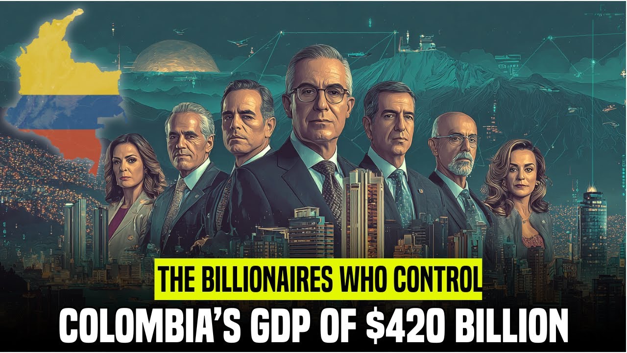 This is the Richest family in Colombia... they secretly control Bogota!