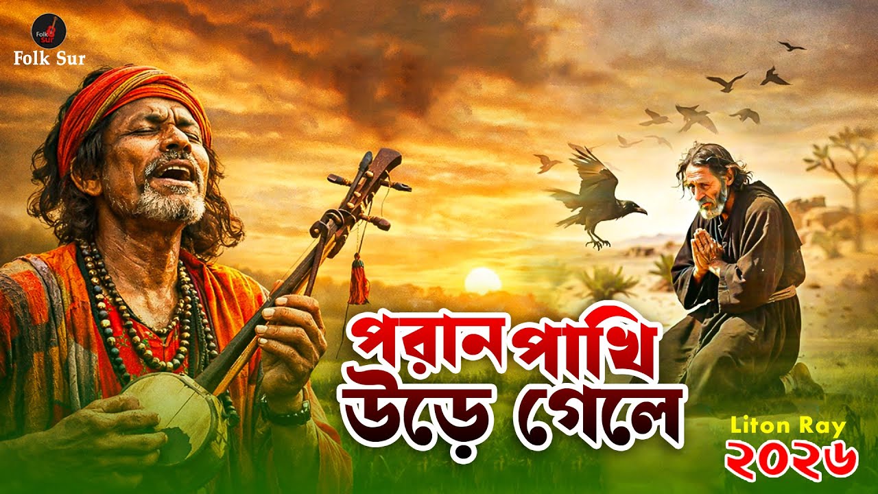 পরান পাখি উড়ে গেলে | Liton Ray | Bangla Baul Song | Folk Song | Folk Sur |  Original Folk Song 2026