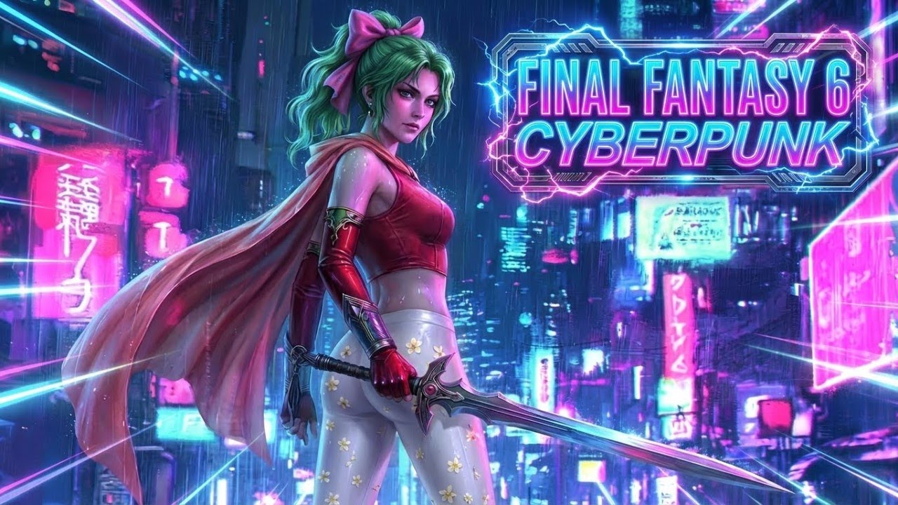 Final Fantasy 6 Music but it's Cyberpunk