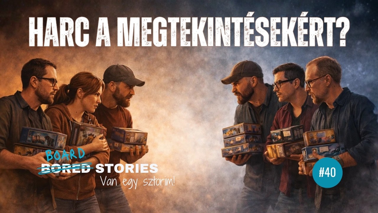 Harc a megtekintésekért? Társasjátékos tartalomgyártás. 🔵 #40