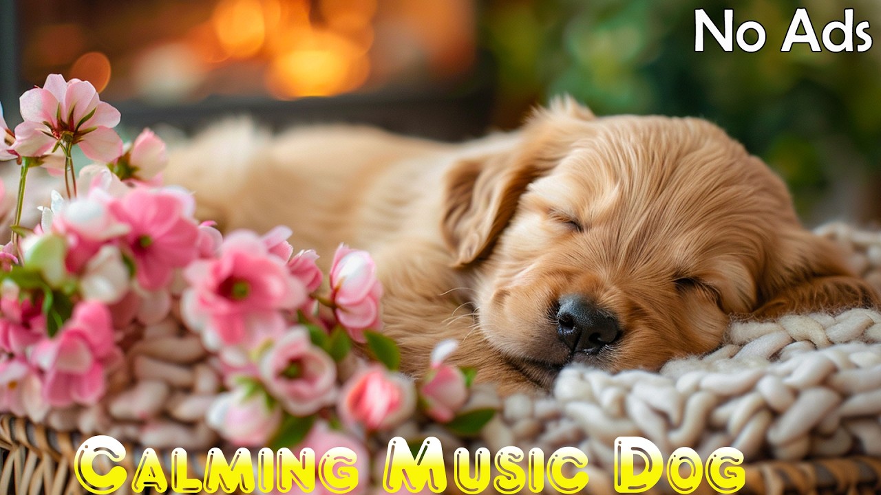 12h Relaxing Dog Sleep Music 🐶🐾Gentle Dog Music to Soothe and Comfort Your Dog 🩷 Stress Anxiety