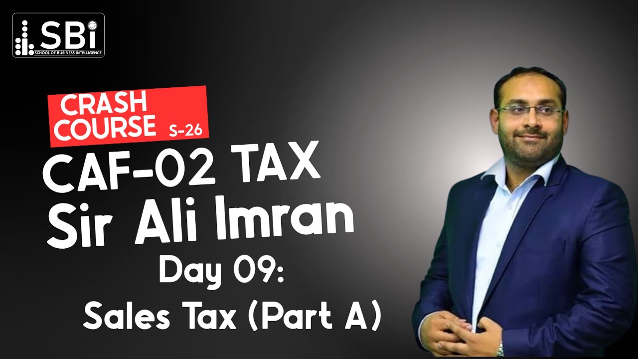 SBI-SPR-26 CAF-02 TXP (CRASH COURSE) BY SIR ALI IMRAN (DAY 9)(4 FEB)