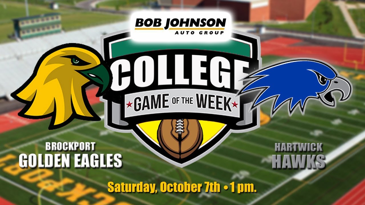 The Bob Johnson Auto Group - Brockport Golden Eagles Football Game of the Week ~ 10-7-23