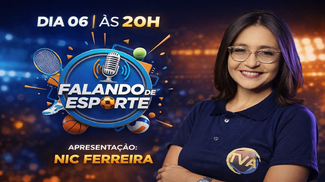 FALANDO DE ESPORTE  | 06/02 ÀS 20H  - DIAMANTINA -MG