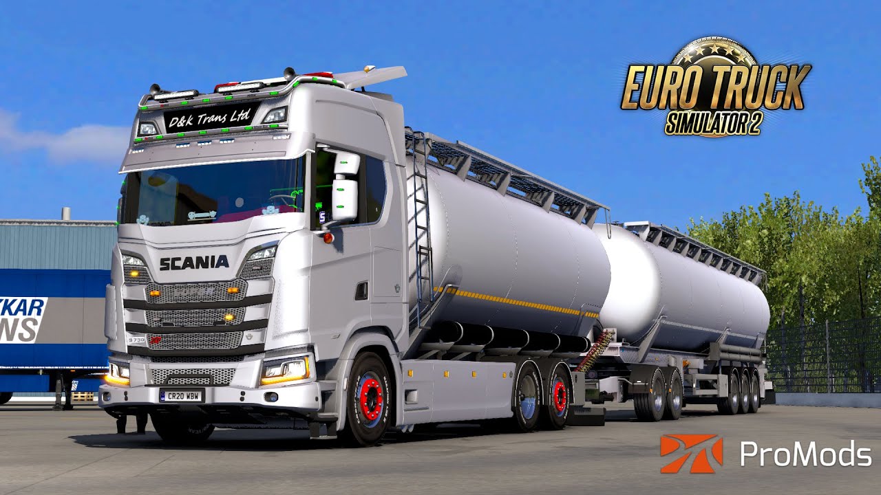 ETS2 1.39 | ProMod 2.51 | oban to odense