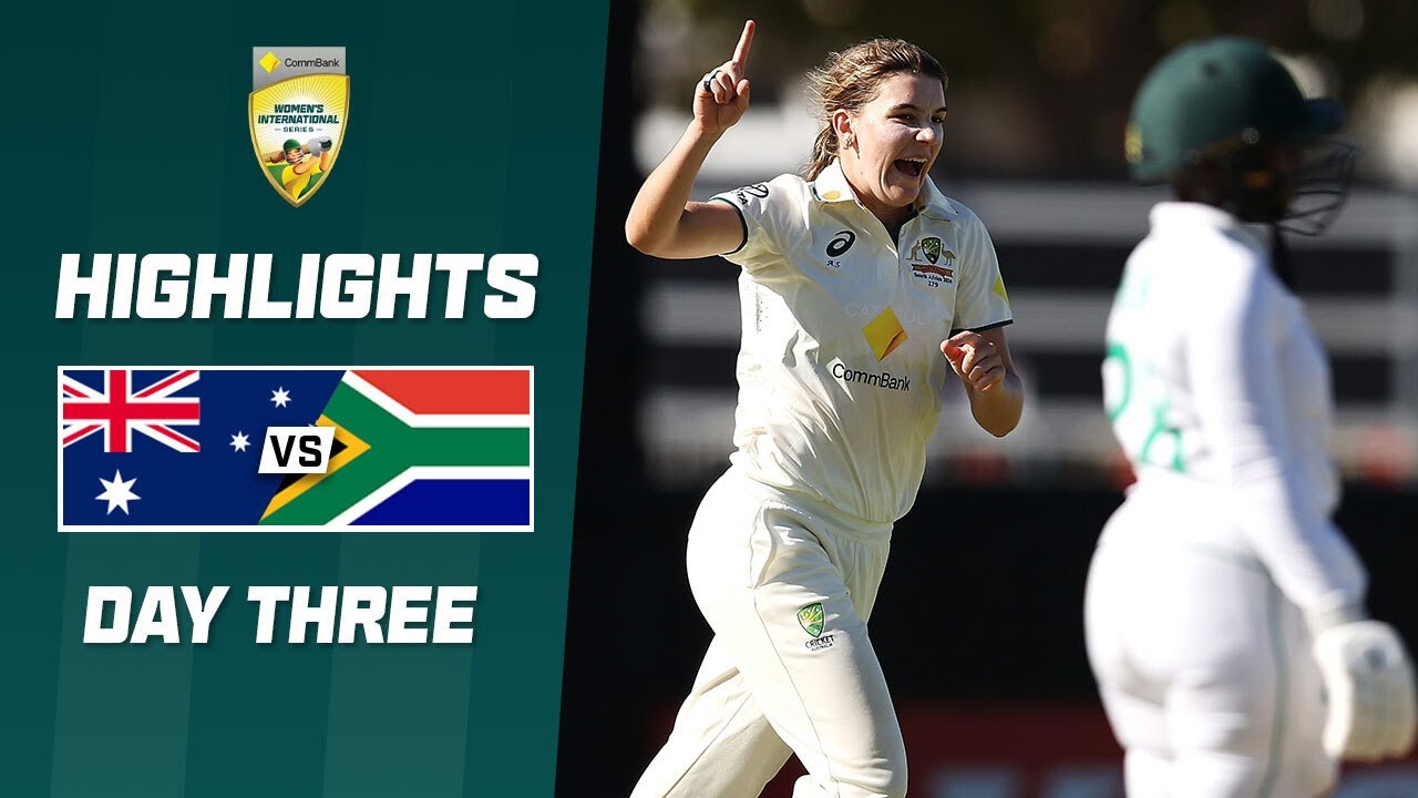 Australia v South Africa 2023-24 | Only Test | Day 3