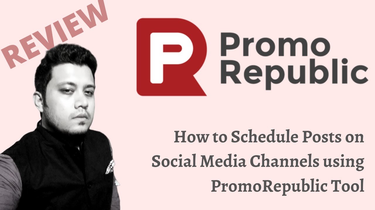 How to Schedule Social Media Posts Using PromoRepublic - Review + Full Walk through  by Satrujit