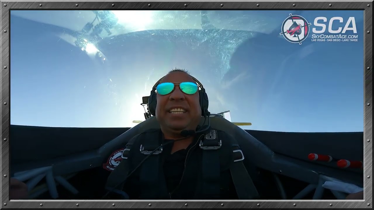 Adrenaline at its finest Mach 8 in Las Vegas at Sky Combat Ace with added maneuvers. 