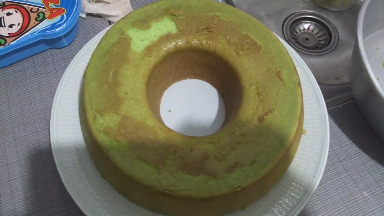 Kue bolu pandan kendedes 