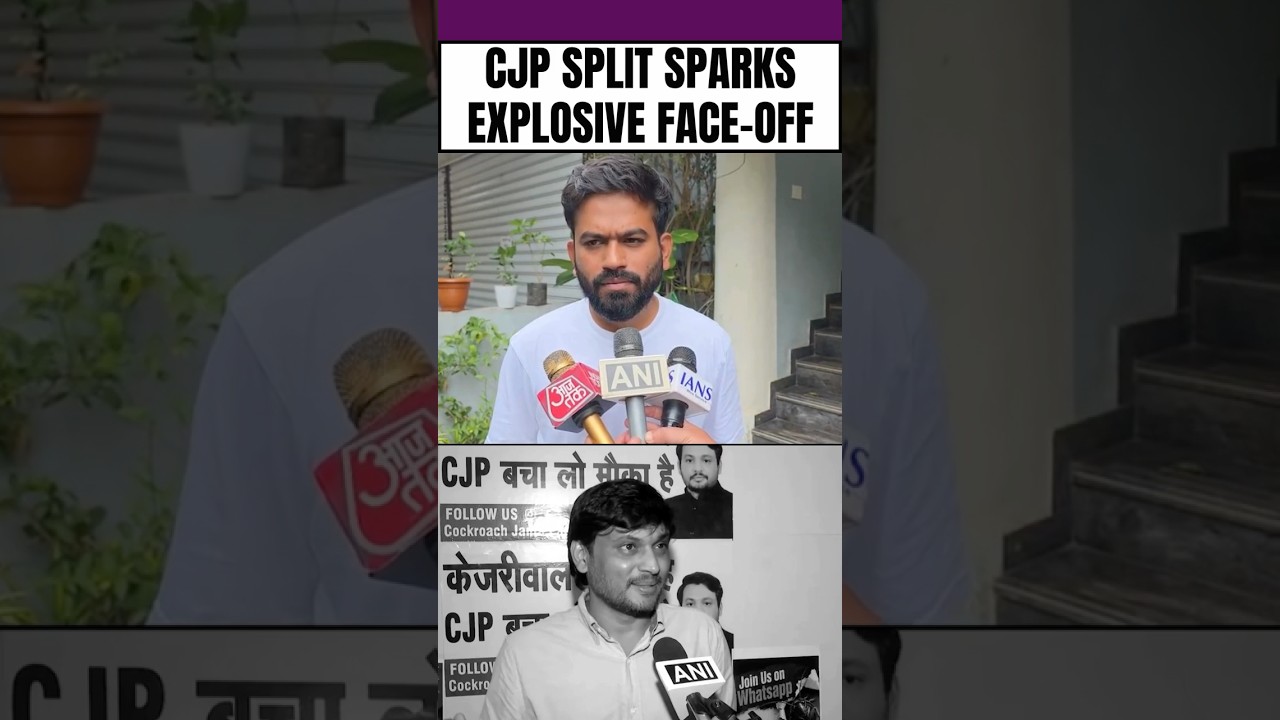 CJP Vs CJP | Abhijeet Dipke Reacts To Split In Party #cockroachjantaparty #cjp #viral