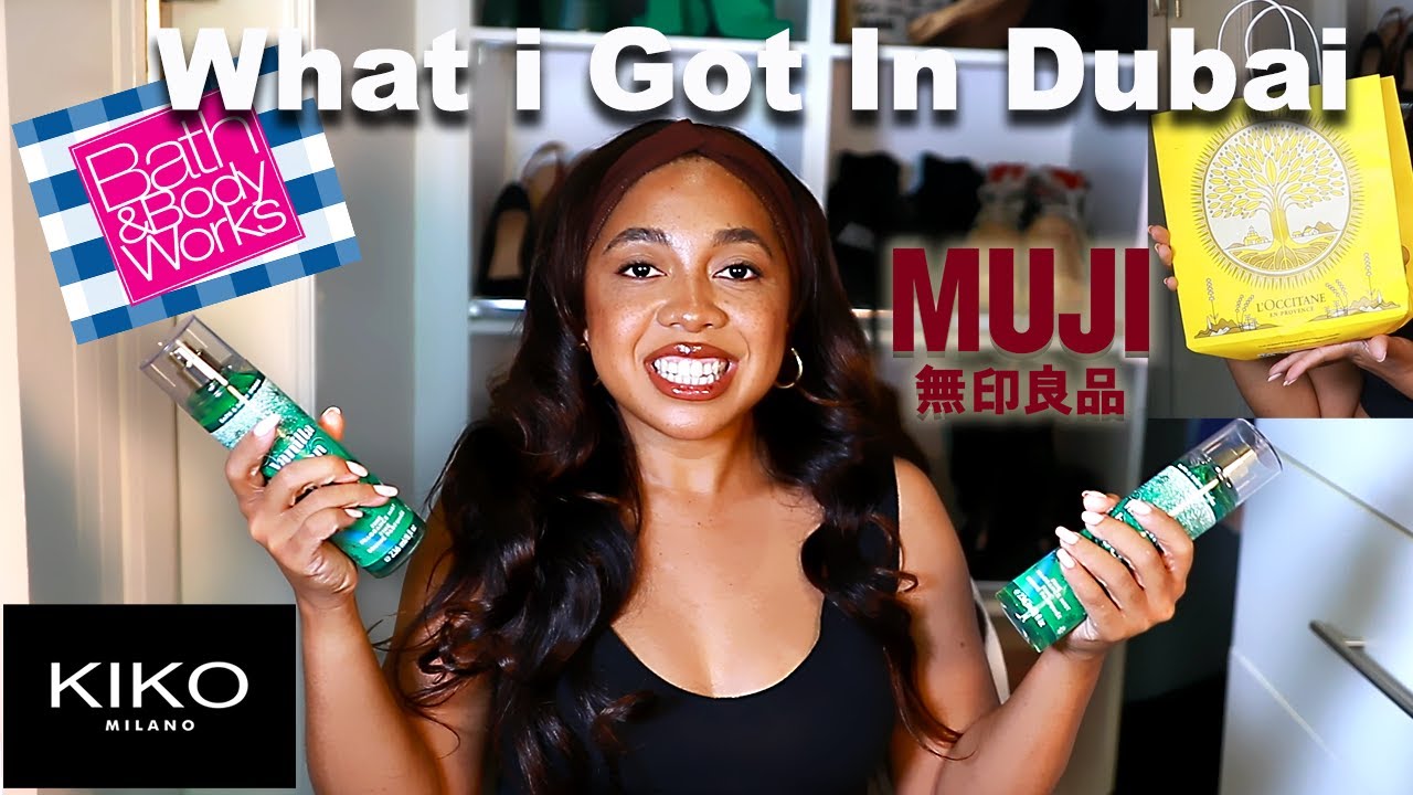 WHAT I GOT IN DUBAI! Makeup, Bodycare + More!  (DUBAI SHOPPING HAUL)