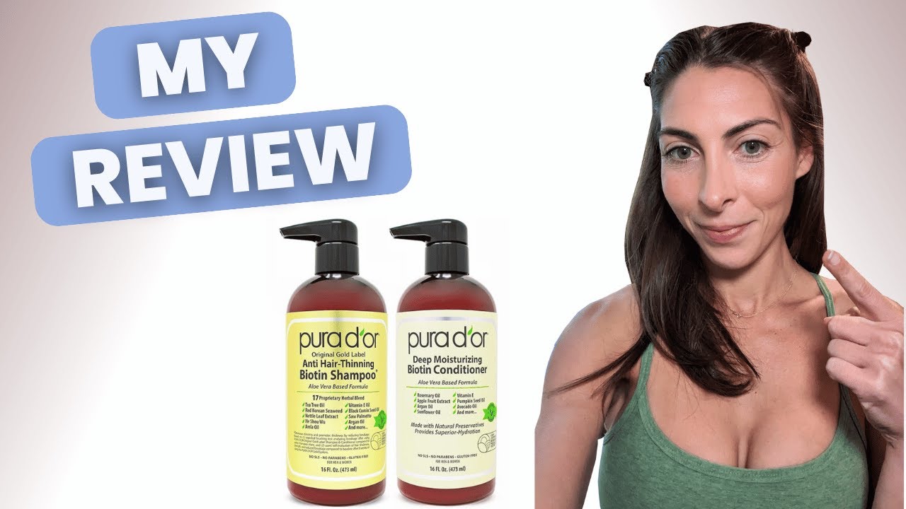 Honest Review of the PURA D'OR Thinning Shampoo and Conditioner Set