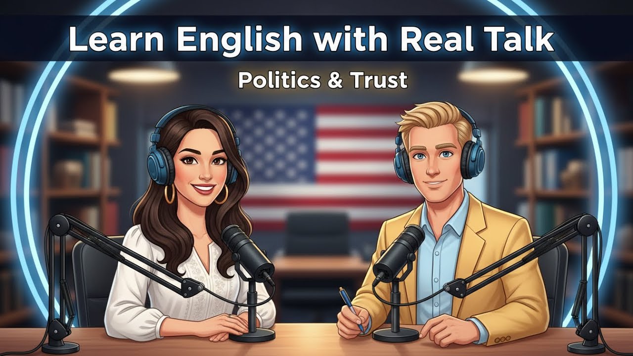 Advanced English Listening Practice | Politics & Trust in the USA