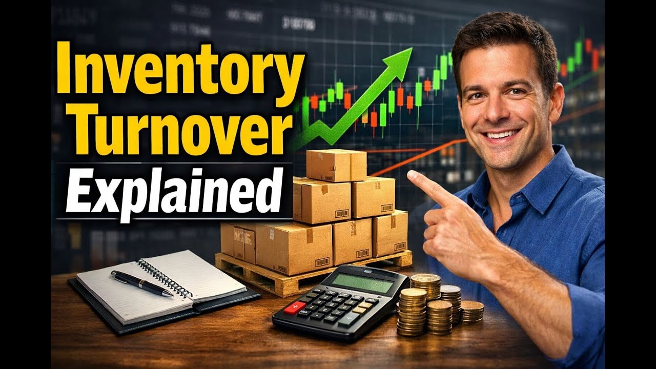 Inventory Turnover Ratio Explained Simply 📊  Stock Market Basics