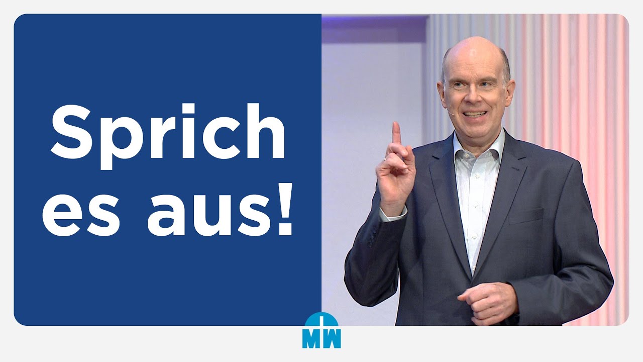 Proklamiere Gottes Willen über deinem Leben - Daniel Müller - Missionswerk Karlsruhe