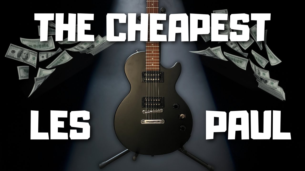 Самая дешёвая гитара Les Paul от Epiphone — насколько она хороша? (Специальный обзор Epiphone Les...