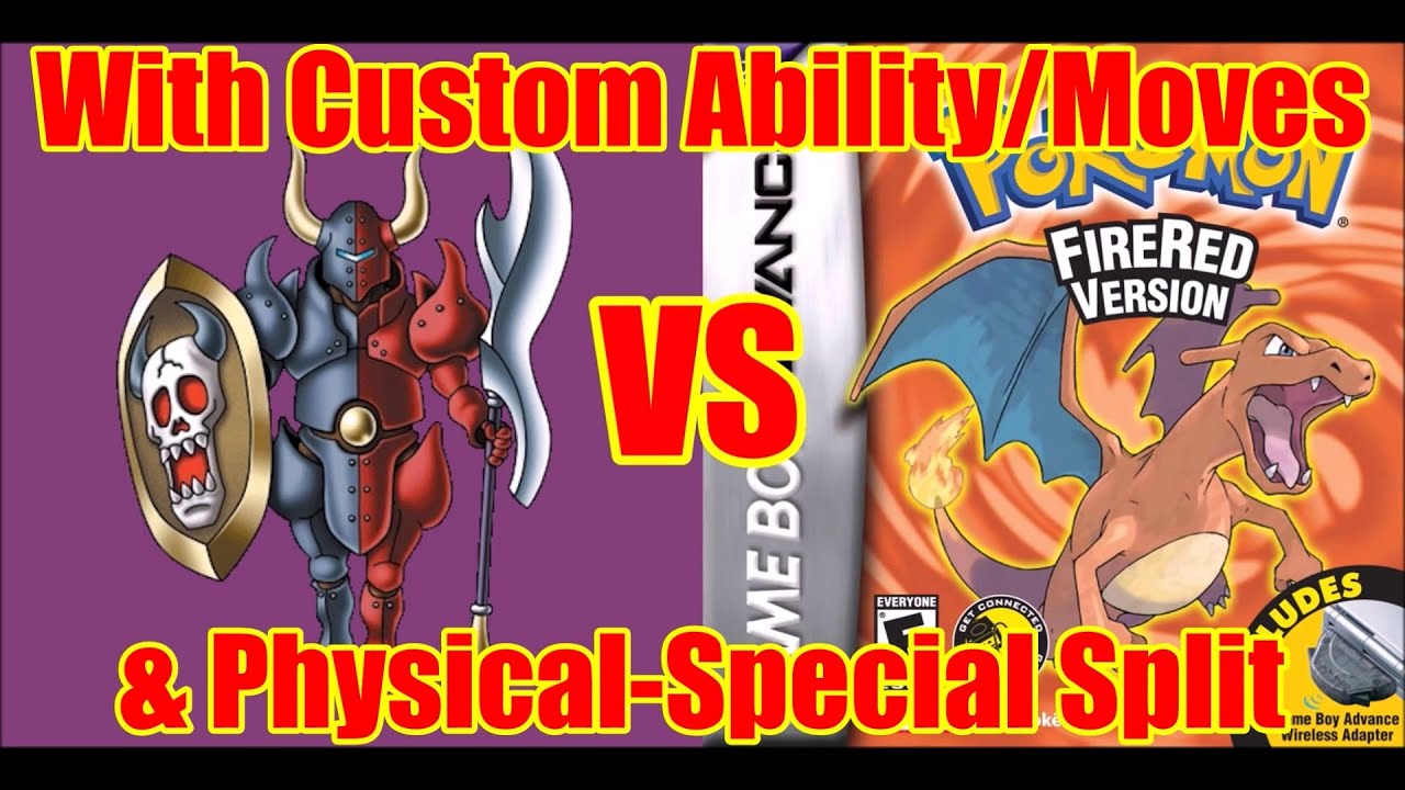 Using Harmour from Dragon Quest as a Pokémon in Fire Red (w/ Physical-Special Split)