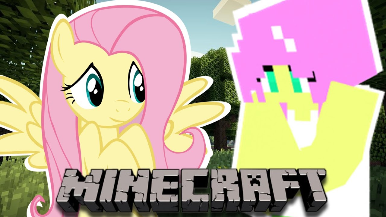 Fluttershy Plays Minecraft Part 2 II That Looks Suspicious.....