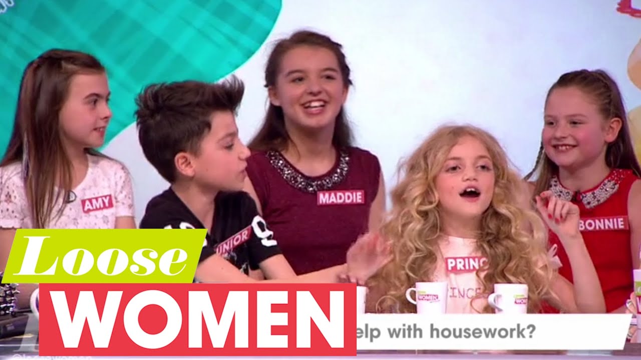 Loose Women's Kids Argue Over Housework | Loose Women