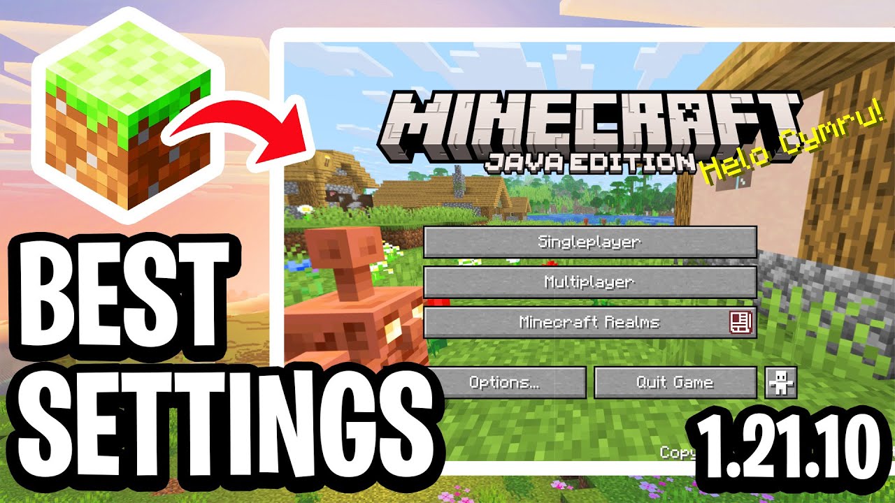 Best Minecraft Settings for 1.21.10 - Full Guide