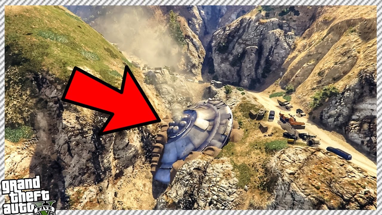 MYSTERY DEATHS AT UFO CRASH SITE IN GTA 5