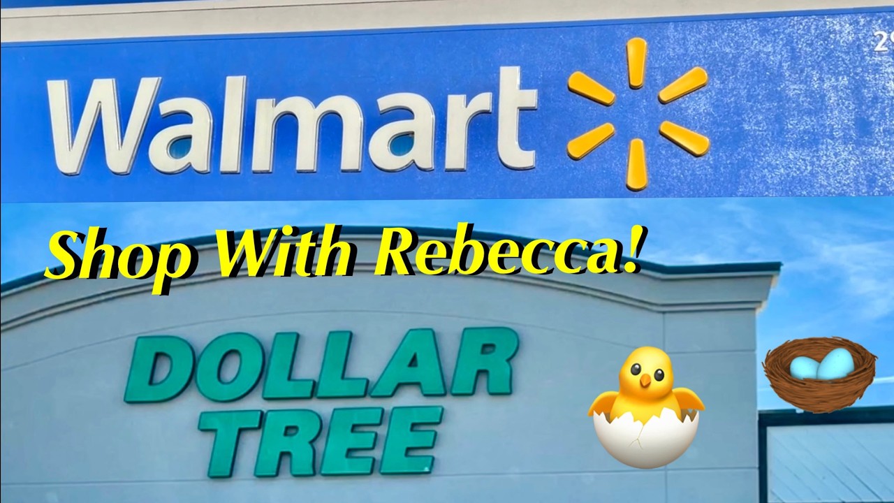Easter Finds at Walmart & Dollar Tree! (Whispered Version) Public ASMR~Shopping for Easter Basket!