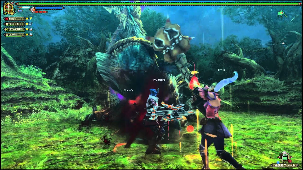 Monster Hunter Frontier G8: G Rank Zinogre/Jinouga (ジンオウガ)