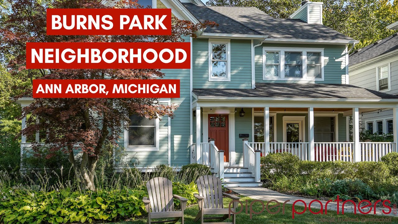 The Burns Park Neighborhood in Ann Arbor, Michigan