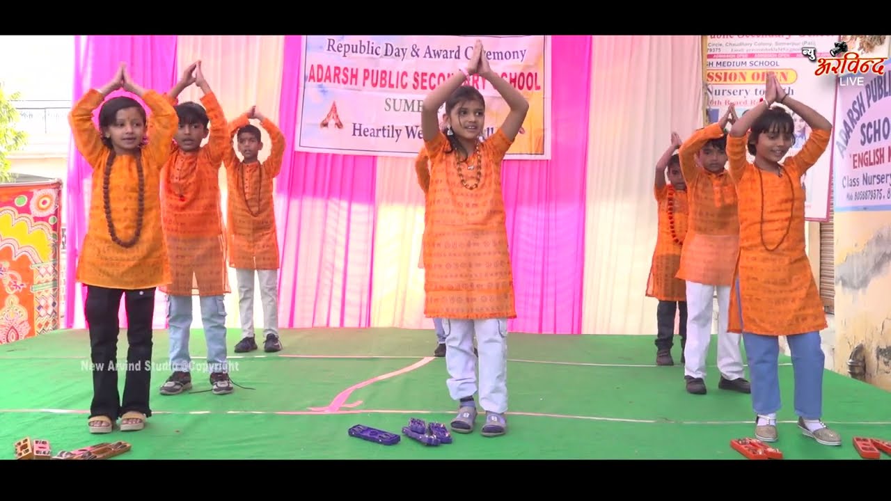 Keejo Kesari ke Lal Mera Chota Sa Ye Kam Song Dance By Adarsh Public Sec. School #keejokesarikelal