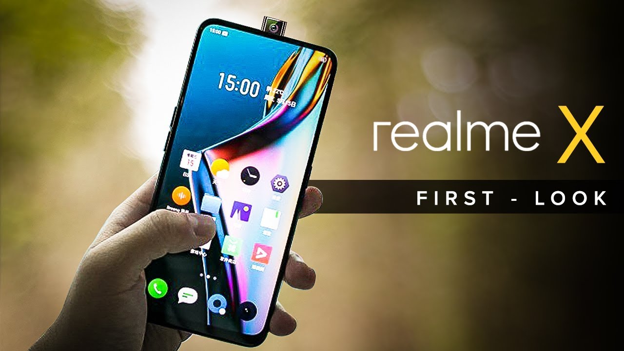 Realme X - FIRST LOOK !