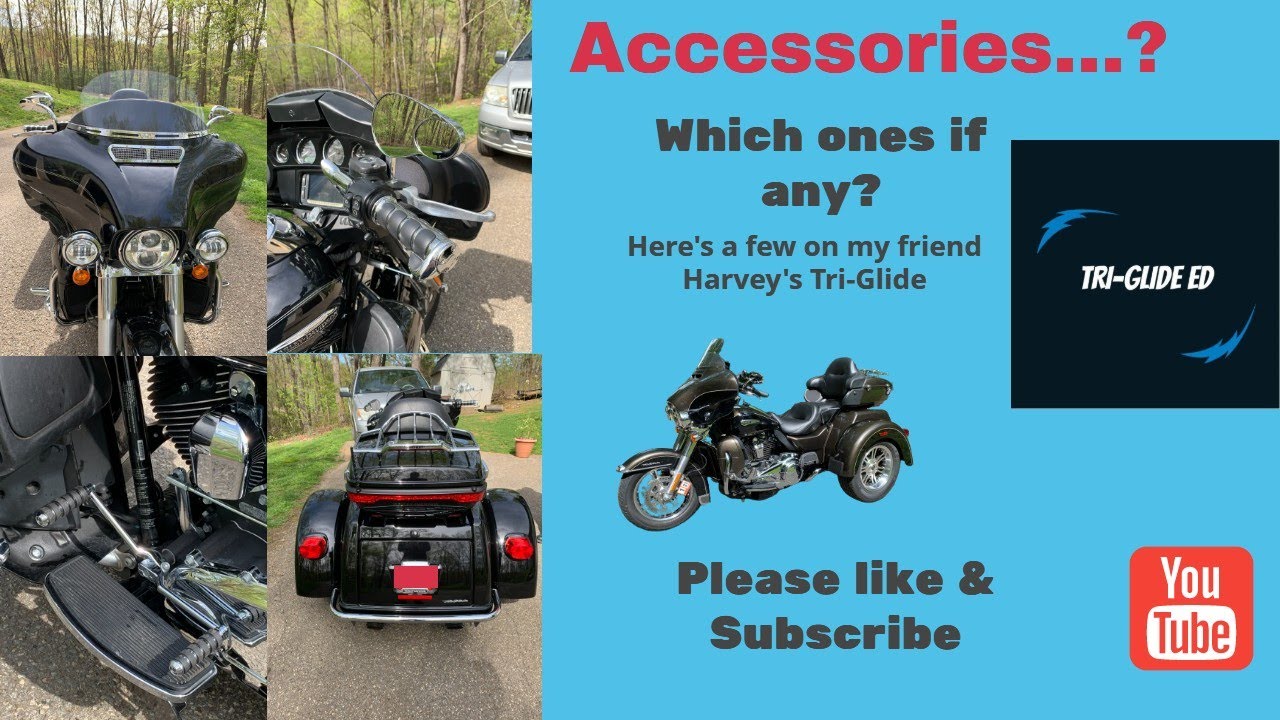 Аксессуары для Harley Davidson Tri Glide. Часть 2.