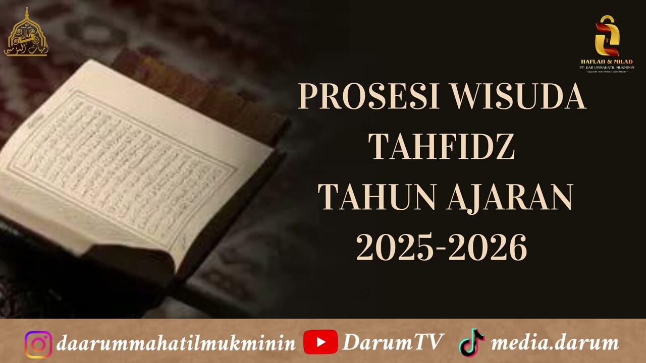 Wisuda Tahfidz Al-Qur’an – Mengukir Prestasi, Menjaga Kalam Ilahi