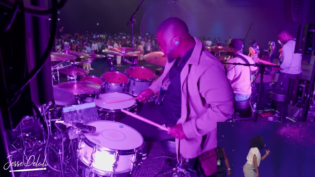 Drum Cam | Powerful Worship Moment with Claudia Boakye at PENSA Conference 2025