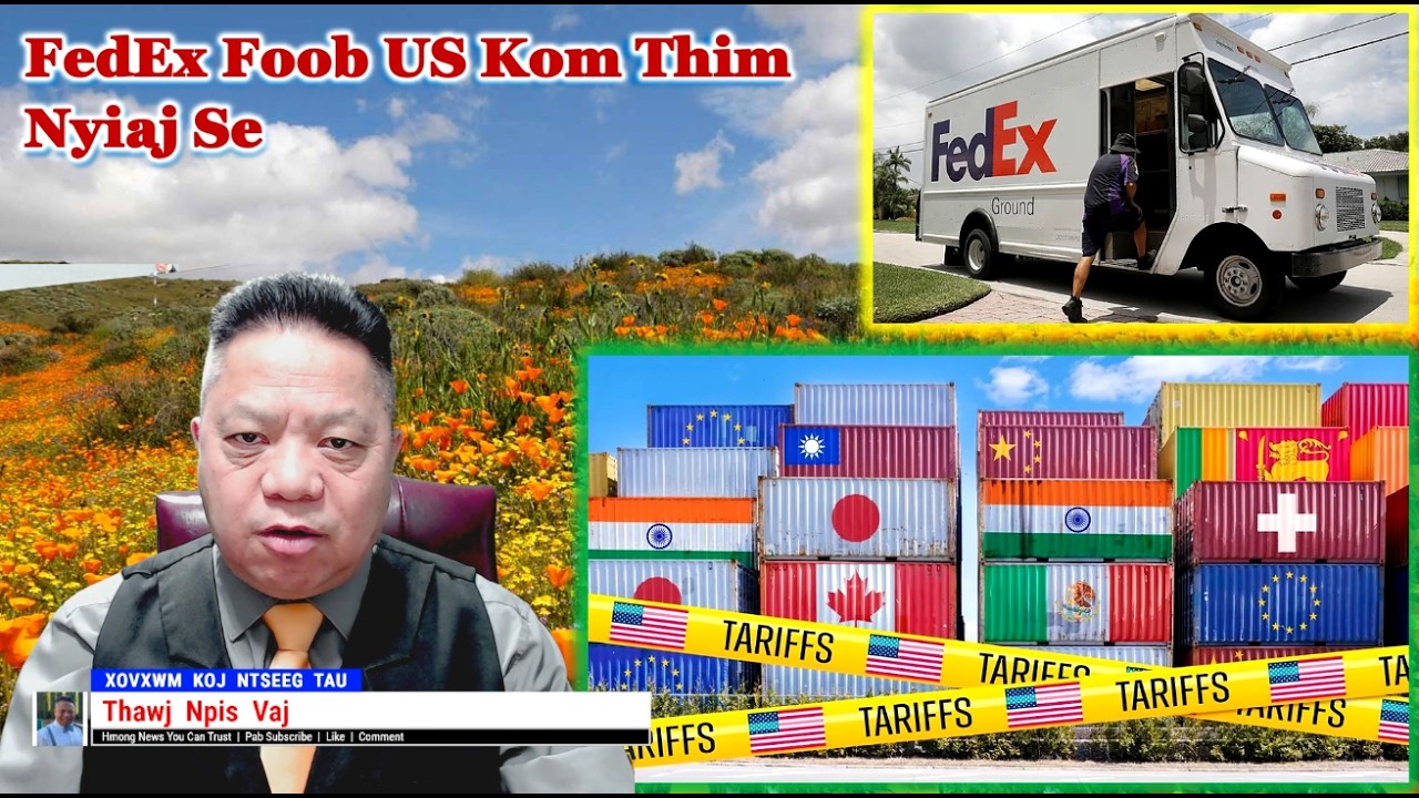 2/23/2026 | FedEx Foob US Kom Thim Nyiaj Se | Laib Me Nrhiav Tua US Neeg | Them Tsis Taus Nqi Ntawv