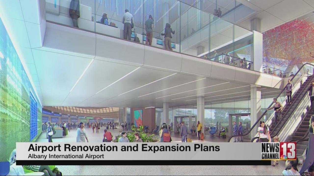 Albany International Airport plans big expansion, renovation