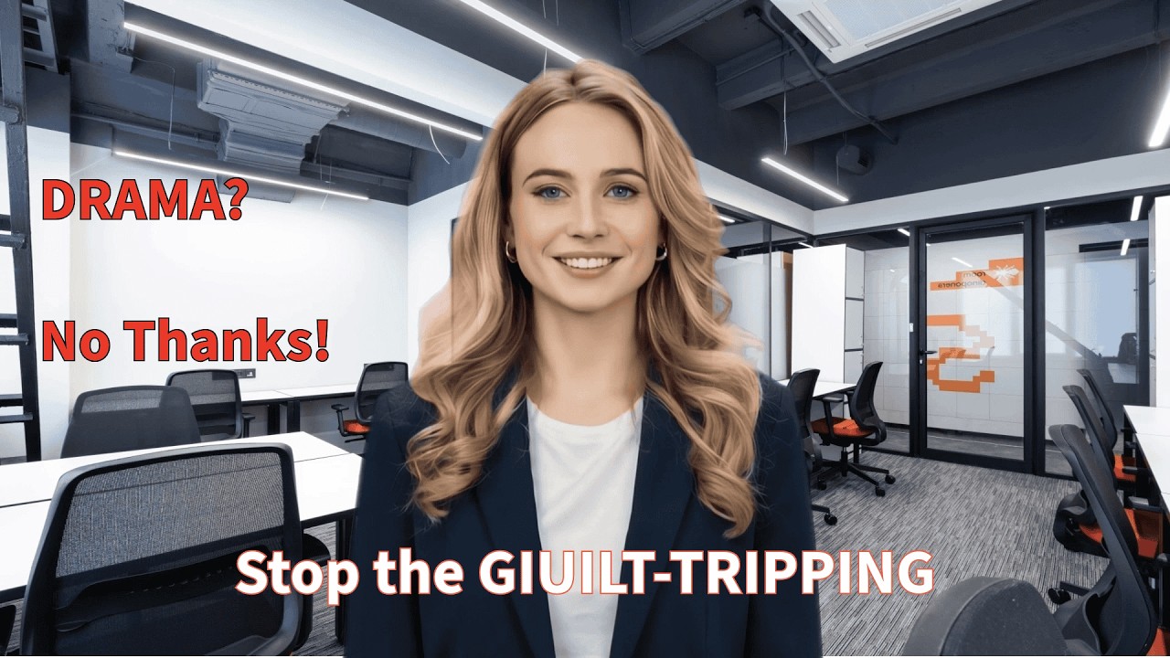 **How I stopped guilt-trips in their tracks** 😳       Drama....No thanks🎭