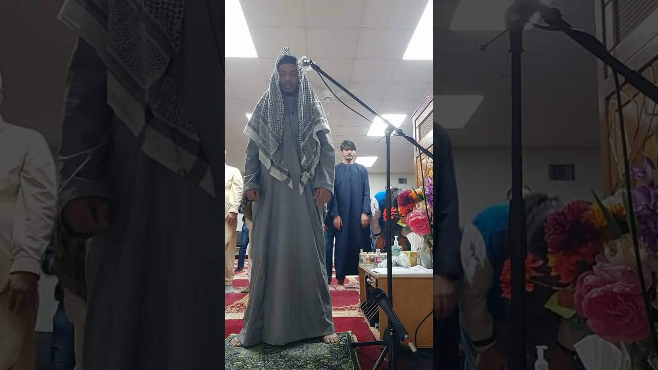 Mohamed Abdelgawad leads Isha prayer at ICGK, Ramadan 2026