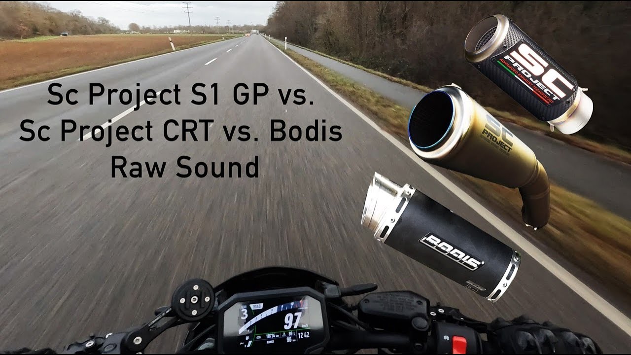 Bodis vs. Sc Project S1 GP vs. Sc Project CRT Raw Sound