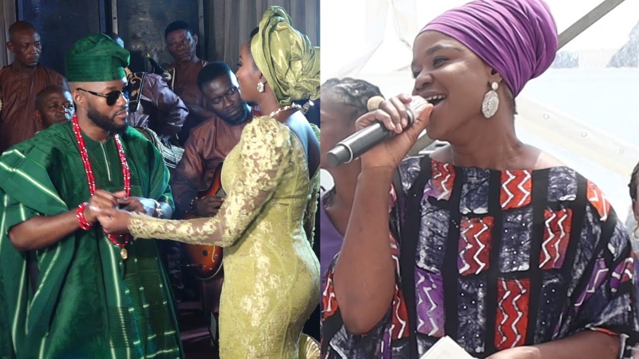 TOP IN TOWN WEDDING EVENT AS SHOLA ALLYSON DROP EMOTIONAL LOVE MUSIC FOR IBRAHEEM AND OLUWAKEMI