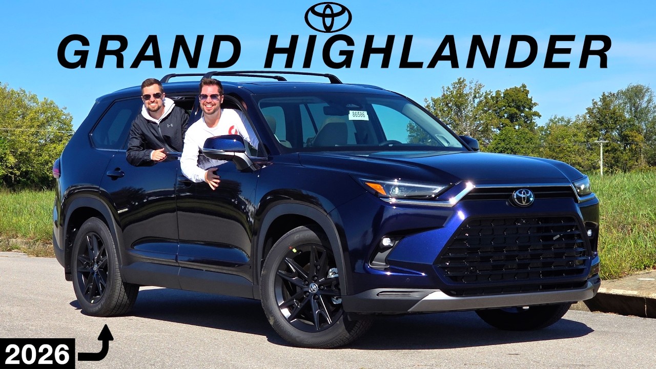 Toyota Grand Highlander 2026 года — семейный автомобиль, с которым нужно считаться! (Что-нибудь Н...