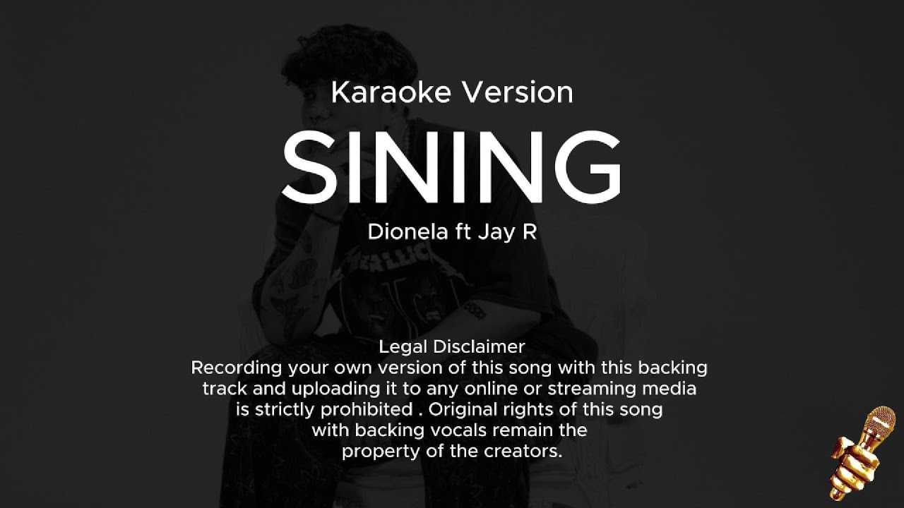 Dionela - sining (Karaoke Version) ft. Jay R