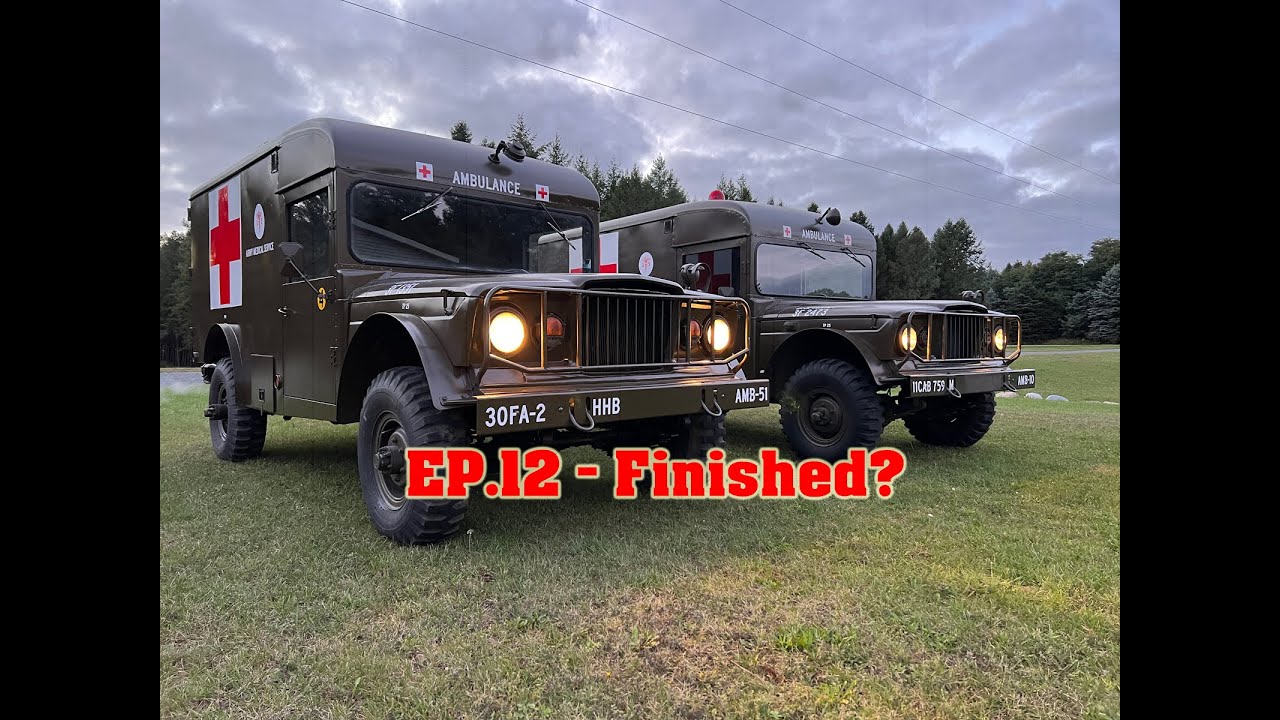 Green Iron TV Episode 12 - M725 Ambulance Finished?