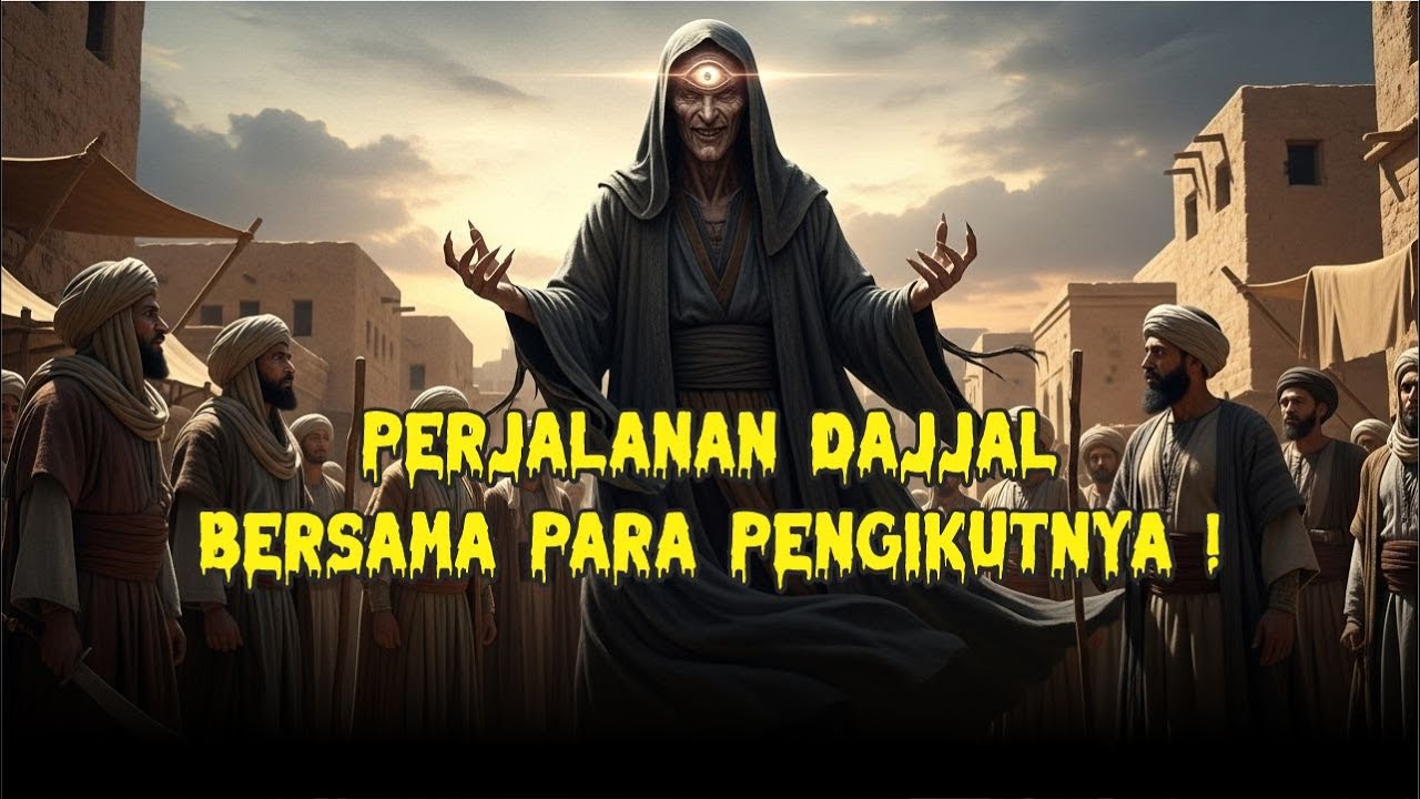 PERJALANAN DAJJAL MENCARI PENGIKUTNYA❗