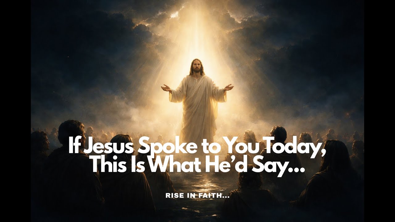 If Jesus Spoke to You Today, This Is What He’d Say | A Message for Your Heart