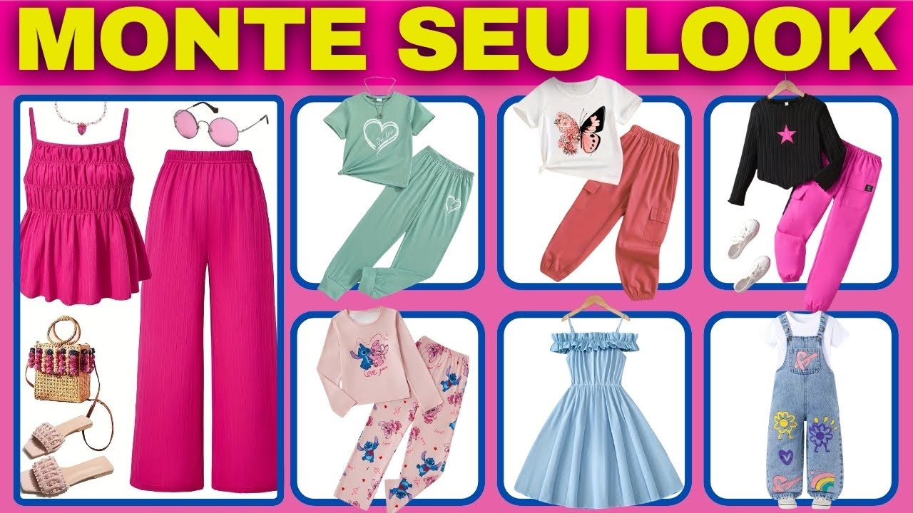 Qual LOOK Combina com Seu Estilo ÚNICO ✨ Desafio Fashion