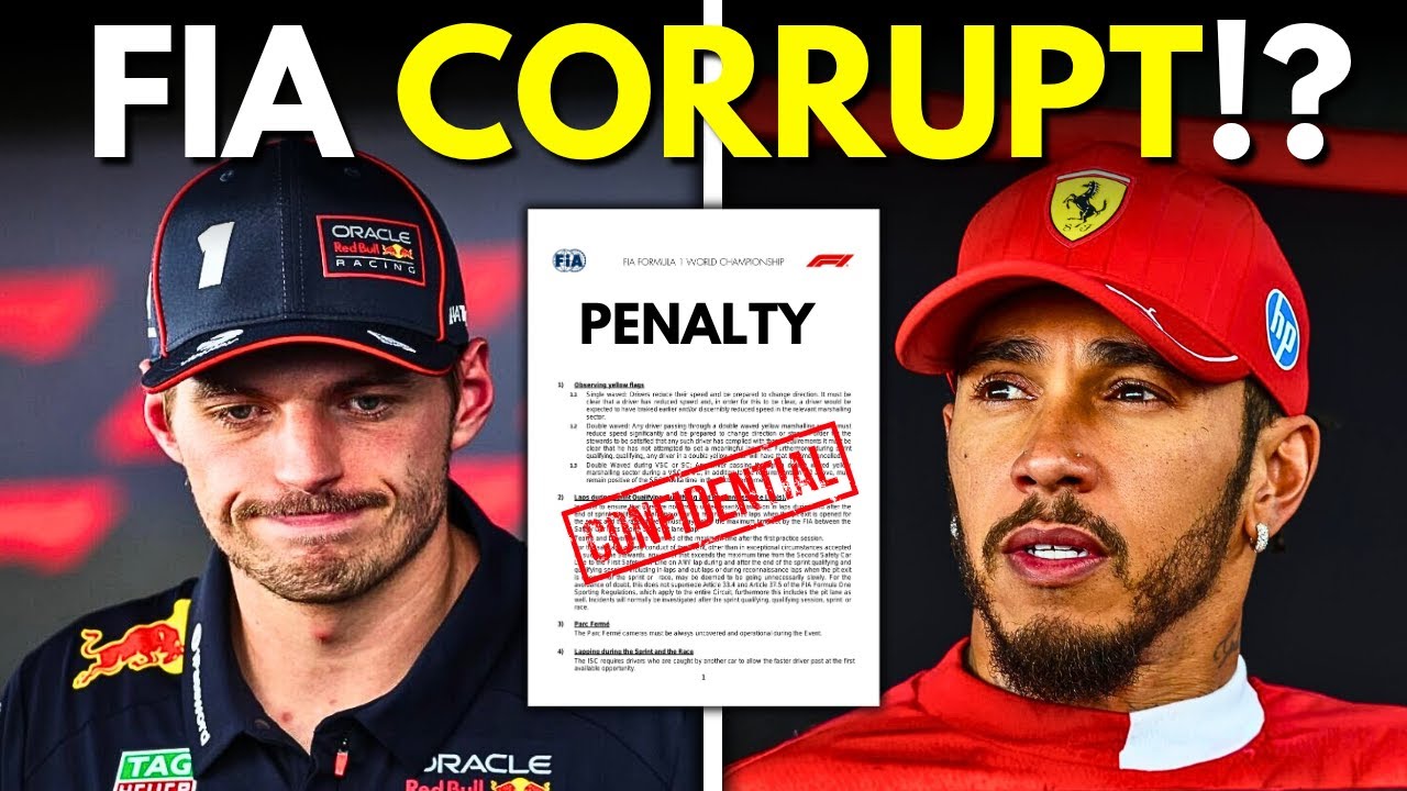 1 МИНУТУ НАЗАД: Хэмилтон и Ферстаппен ШОКИРОВАНЫ, поскольку FIA ПОДТВЕРЖДАЕТ НОВЫЕ ШТРАФЫ, КОТОРЫ...