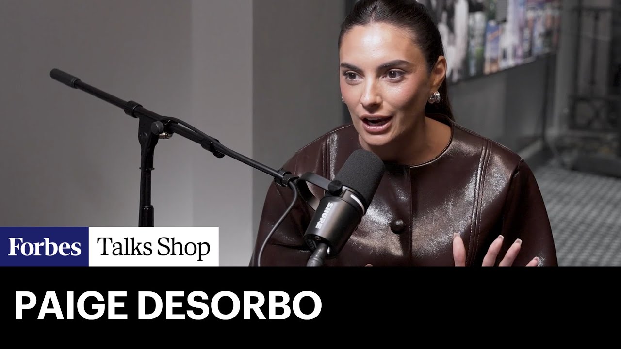 Paige DeSorbo’s Daily Rituals, Style Rules & The Story Behind Daphne | Forbes Talks Shop