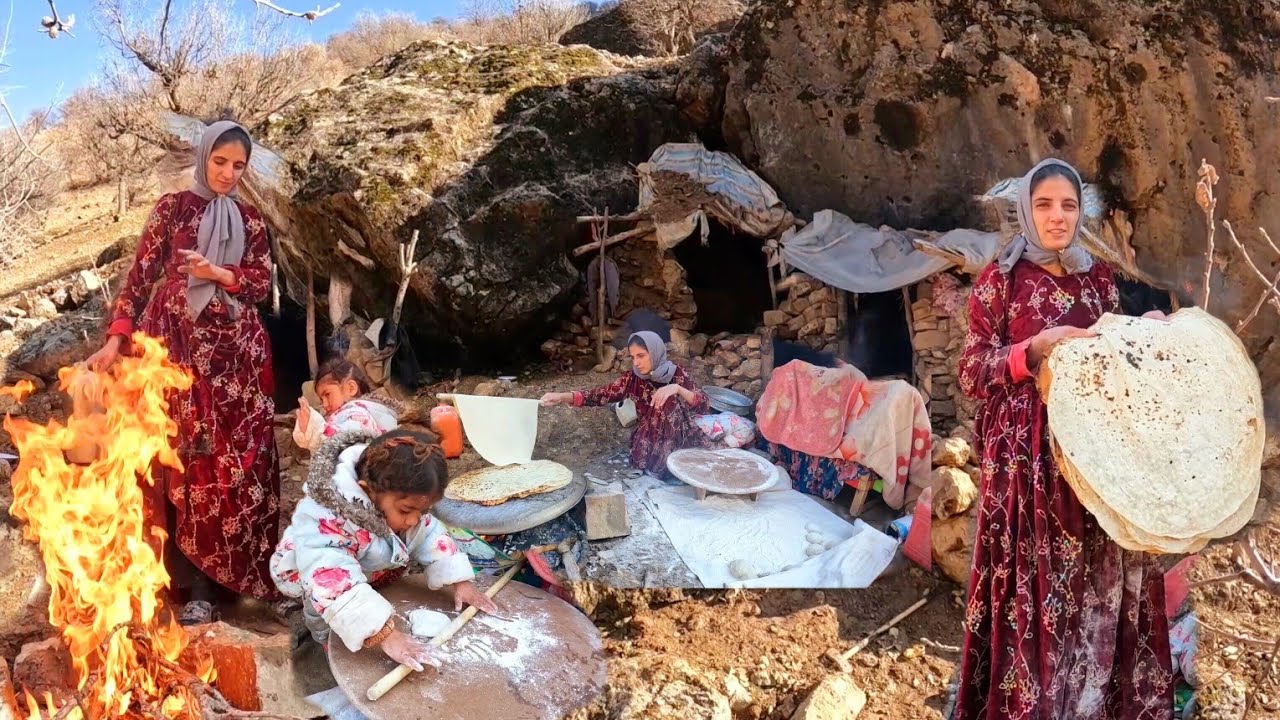 sokhti cpehei mozhgan gharneshin: nan pokhtan ba atash baland ve kamak emperator!