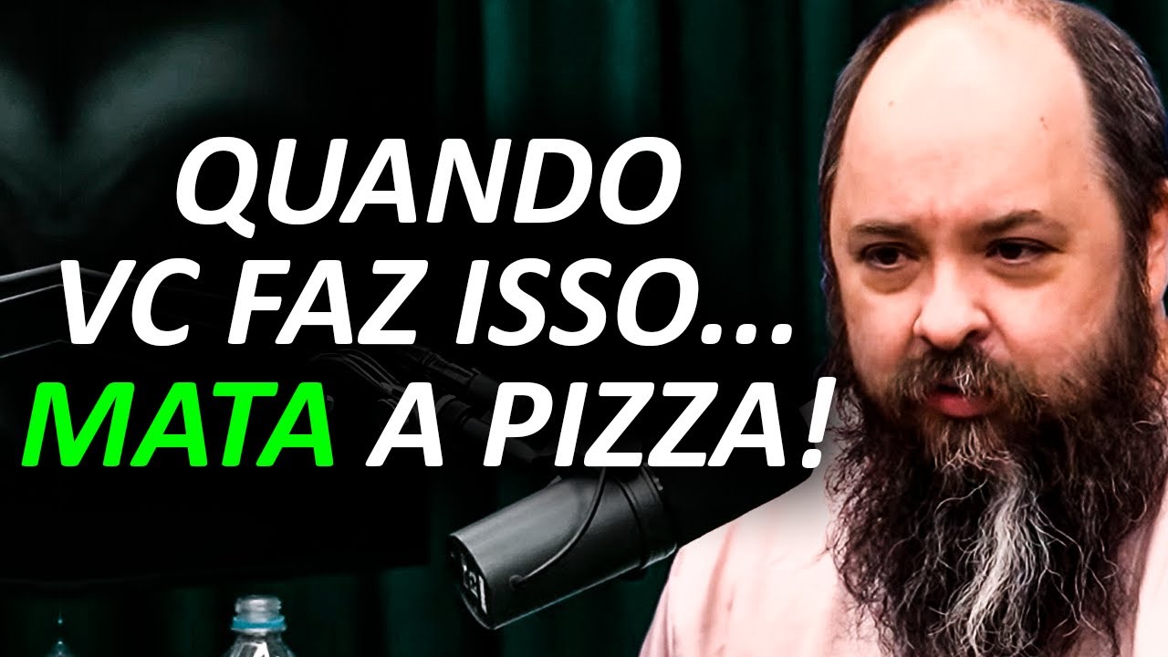 VOCÊ COMEU PIZZA ERRADO A VIDA TODA